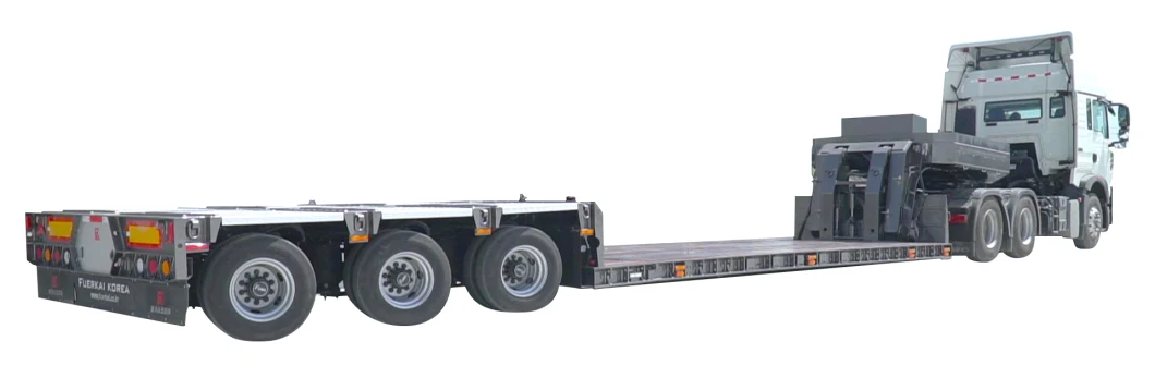 High Quality 6X4 or 6X6 Three-Axle Semi-Trailer Truck Special Semi Trailer