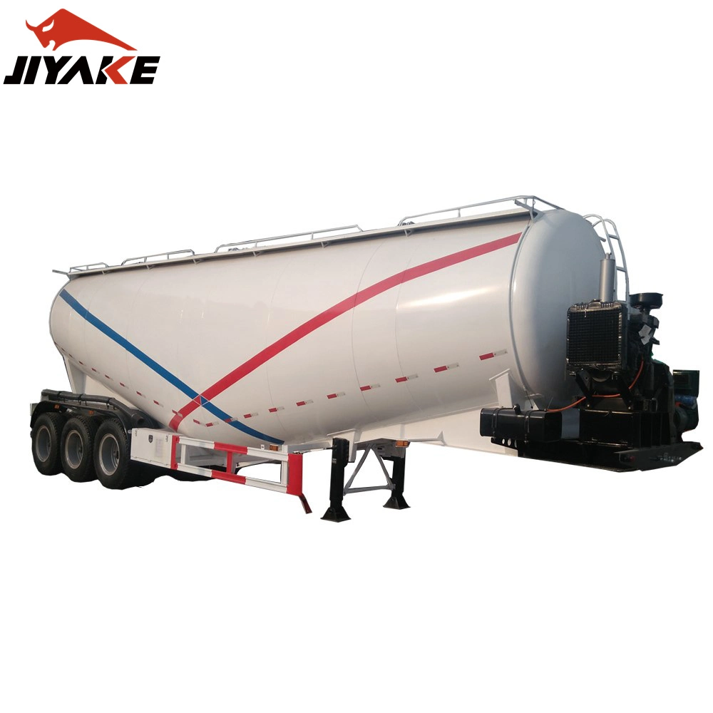 Low Price Tri Axles 40 Cbm Powder Tanker Fly Ash/Flour/Bulk Cement Tank Semi Trailer