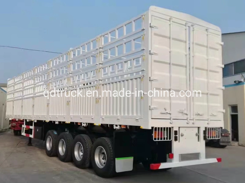 Heavy Duty 3 Axles Flatbed Container And Bulk Cargo Multi-purpose Truck Semi Trailer