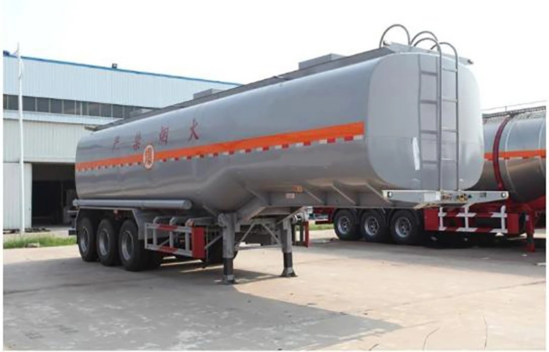 Vehicle Master 3 Axle 55cbm Diesel Fuel Trailer Water Tanker Semi Truck Trailer for Sale