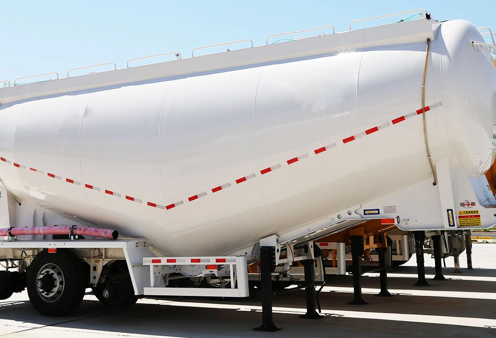 2 3 4axle 45cubic Meter Special Transportation Fly Ash Cement Bulker Semi Truck Trailer Cement Bulk Carrier Trailer